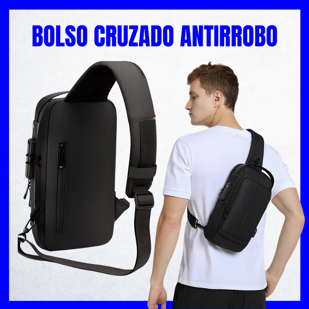 Bolso cruzado antirrobo