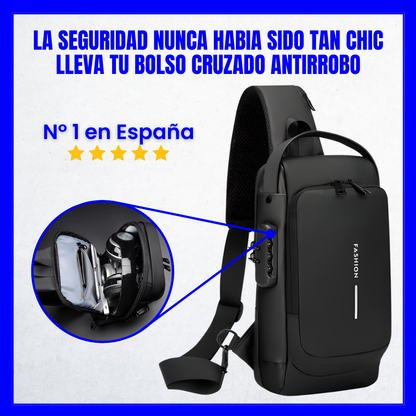 Bolso cruzado antirrobo